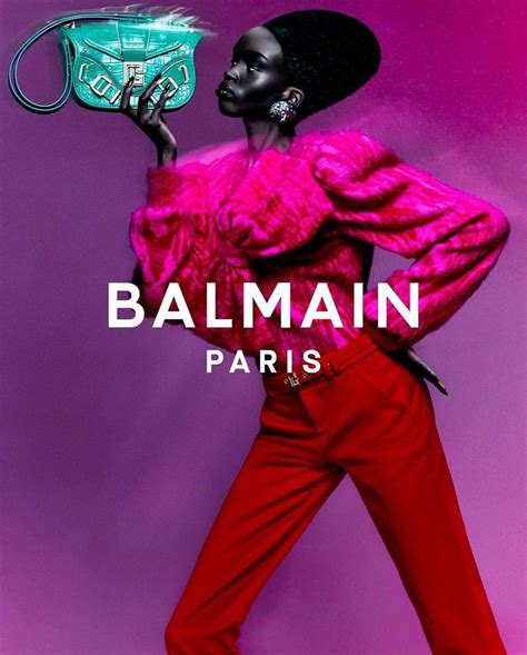 publicité balmain chine